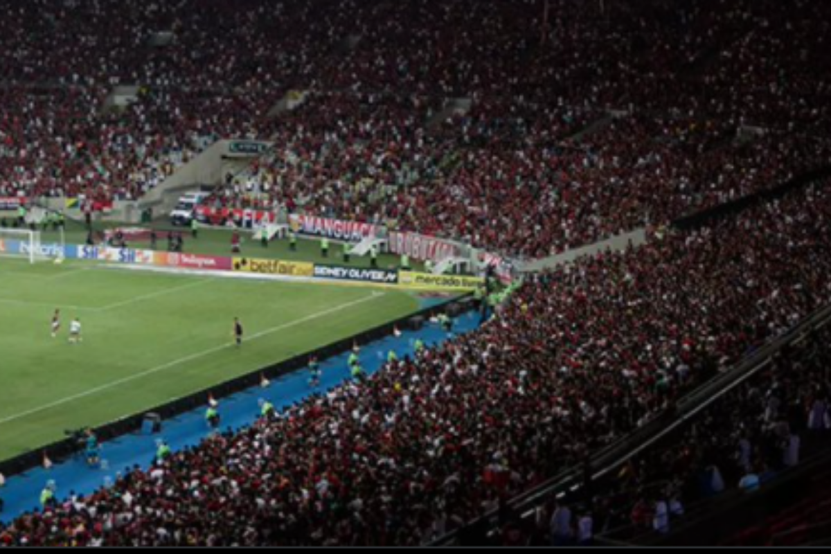 TORCIDA DO FLAMENGO FOTO TWITTER