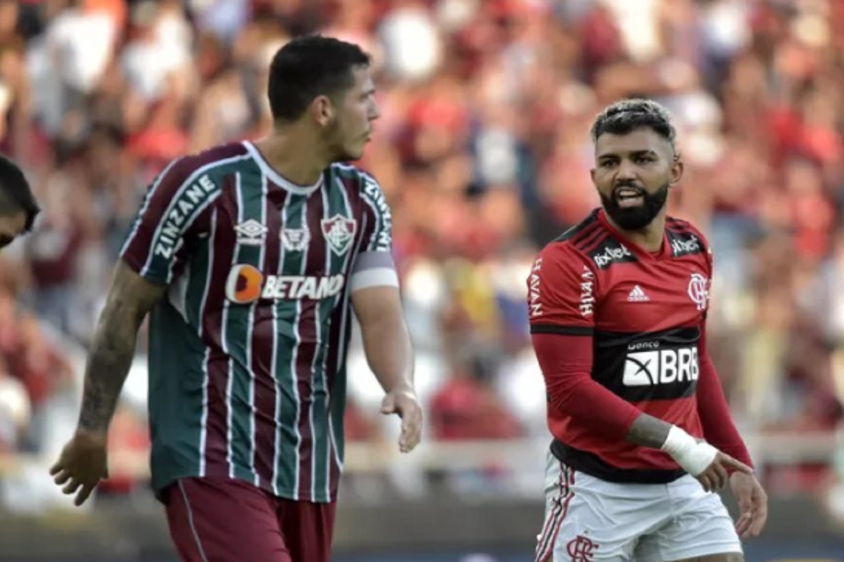 GABIGOL NO FLA FLU - FOTO TWITTER