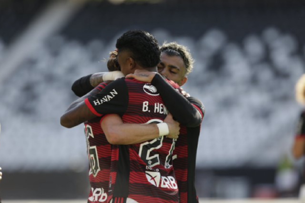 FLAMENGO 2 A 1 VASCO - FOTO REPRODUÇÃO DO TWITTER