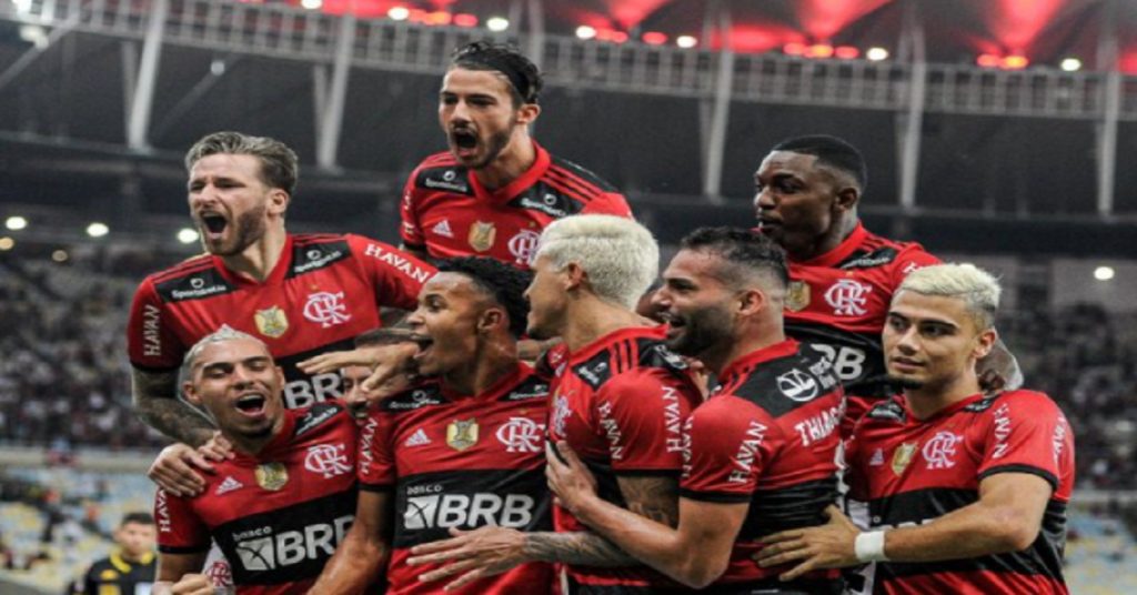 FLAMENGO - FOTO REPRODUÇÃO DO TWITTER