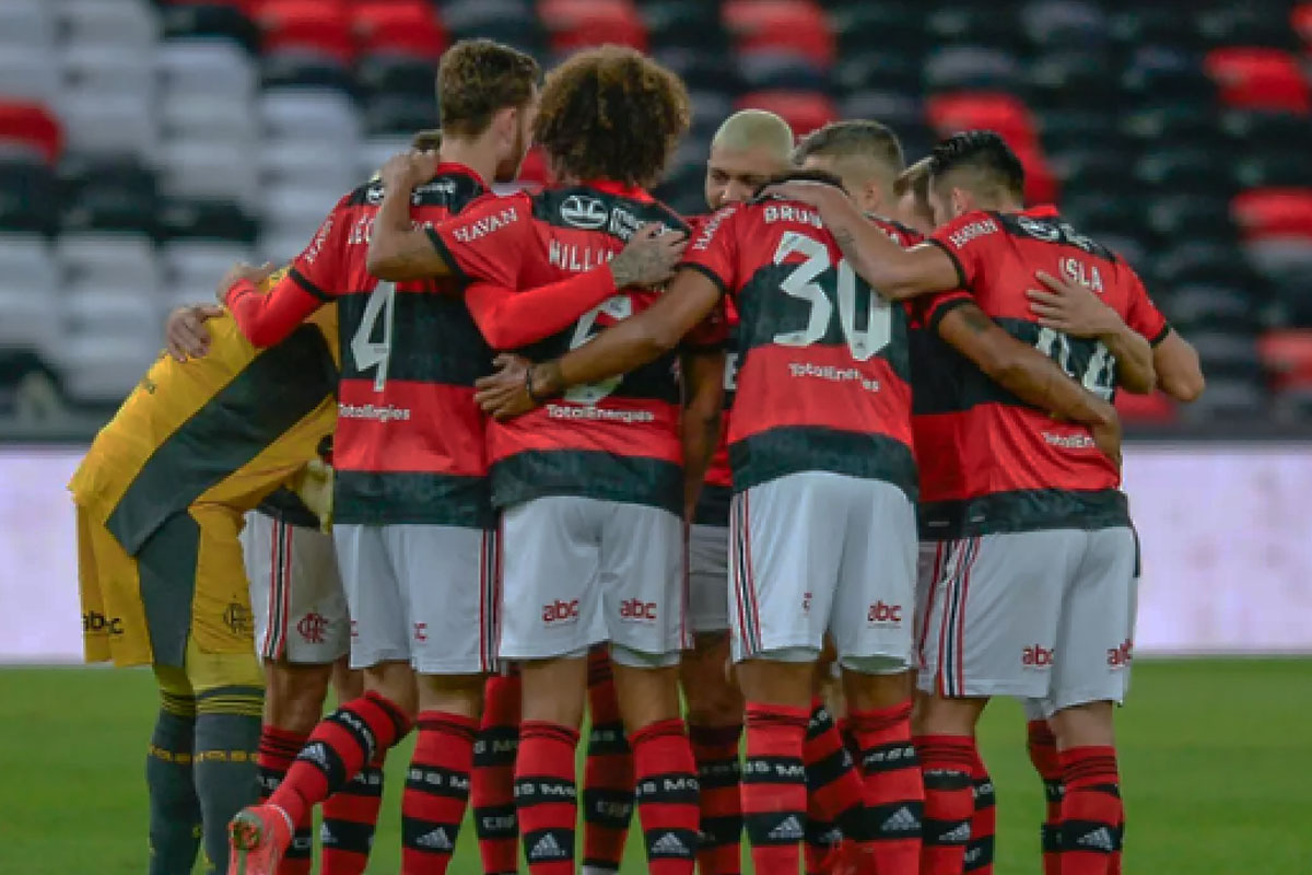 Flamengo tem problemas em quinta vitória - Foto Reprodução do Twitter