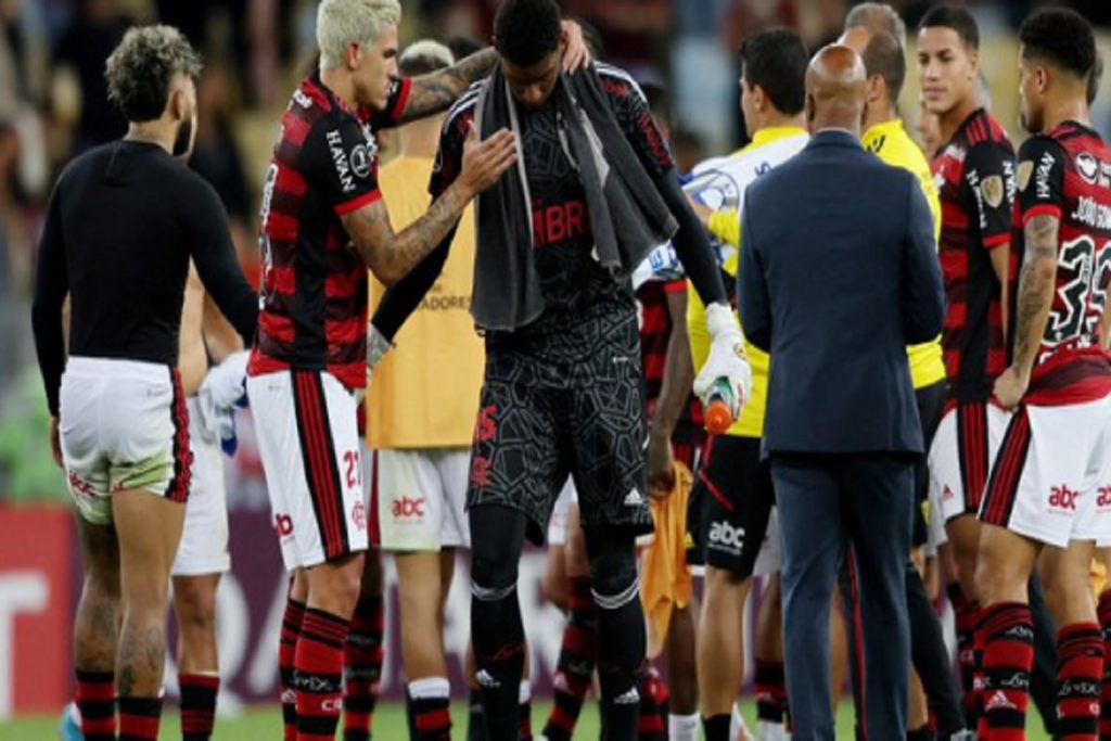 HUGO GOLEIRO DO FLAMENGO - FOTO REPRODUÇÃO DO TWITTER