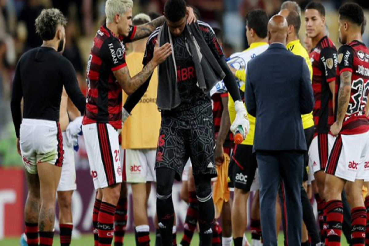 HUGO GOLEIRO DO FLAMENGO - FOTO REPRODUÇÃO DO TWITTER