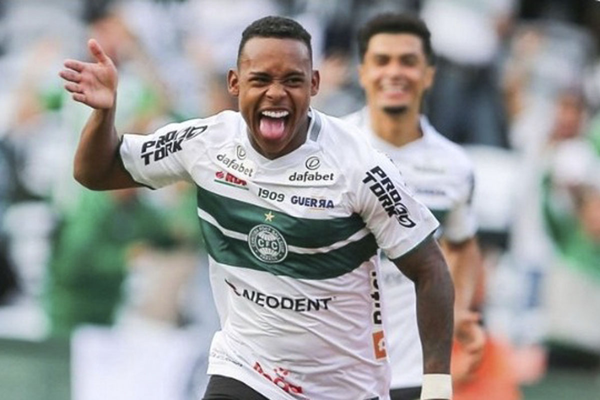 Igor Paixão Coritiba - Foto Reprodução do Twitter