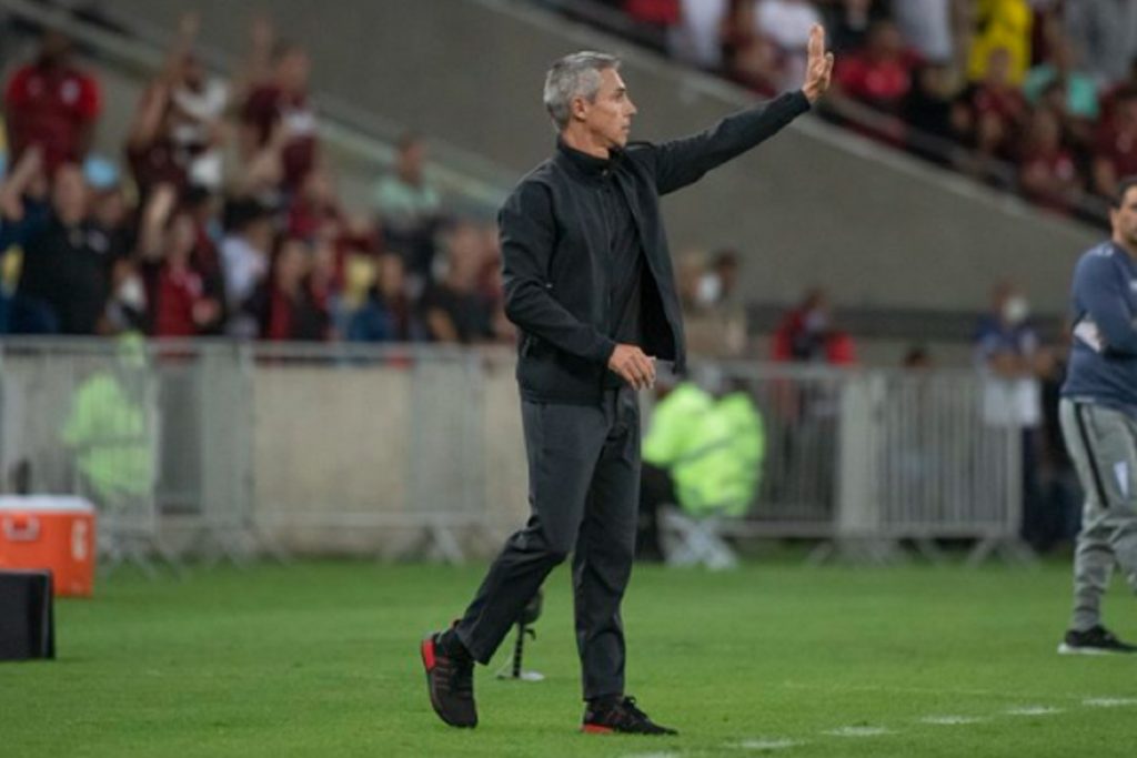 PAULO SOUSA DO FLAMENGO - FOTO REPRODUÇÃO DO TWITTER